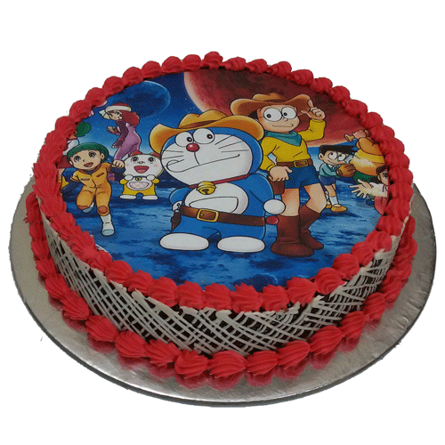 Doremon Print Cake 605 – Alfresco Cakes